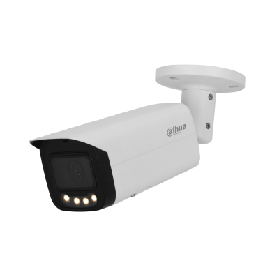 4MP Full-color Fixed-focal Warm LED Bullet WizMind Network Camera