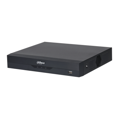 8 Channels Penta-brid 4K-N/5MP Compact 1U 1HDD WizSense Digital Video Recorder