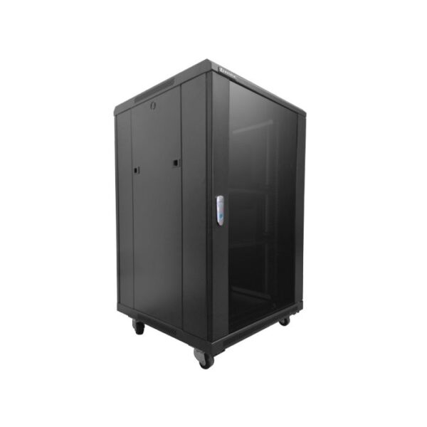 cab-18u6_02 Linkbasic 18U 600 Deep Cabinet 2 Fans & 2 Shelves