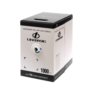 utp-305b Linkbasic 305M Box Cat5e Solid Blue UTP Cable