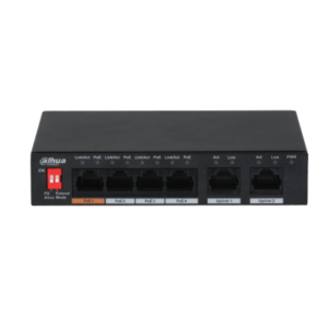 456879691_thumb 6-Port 10/100Mbps Unmanaged Desktop Switch with 4 PoE Ports