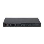 24-port 100 Mbps + 2-port Gigabit Managed PoE Switch