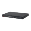 DH-PFS4226-24ET-240_View_Rear-logo1_thumb 24-port 100 Mbps + 2-port Gigabit Managed PoE Switch