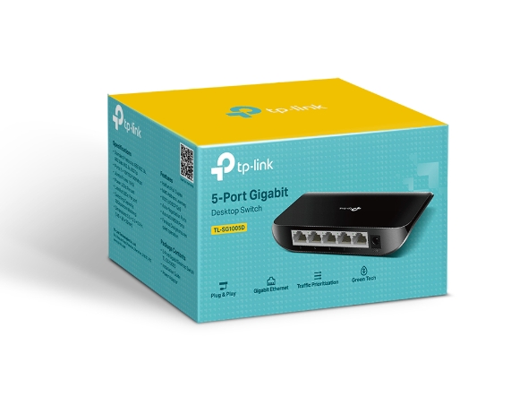 TL-SG1005D(UN)_normal_1556175258091a 5-Port Gigabit Desktop Switch