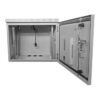 9U 450mm Deep Outdoor Cabinet with 2 fans